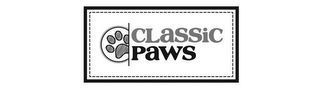 CLASSIC PAWS logo