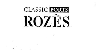 CLASSIC PORTS ROZES logo