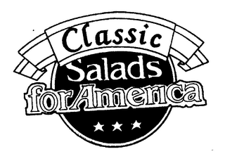 CLASSIC SALADS FOR AMERICA logo