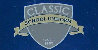 CLASSIC SCHOOL UNIFORM SINCE 1983 logo