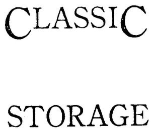 CLASSIC STORAGE logo