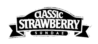 CLASSIC STRAWBERRY SUNDAE logo