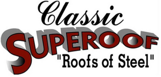 CLASSIC SUPEROOF "ROOFS OF STEEL" logo