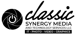 CLASSIC SYNERGY MEDIA AND TECHNOLOGY SERVICES LLC IT PHOTO VIDEO GRAPHICS logo