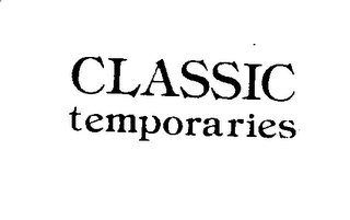 CLASSIC TEMPORARIES logo