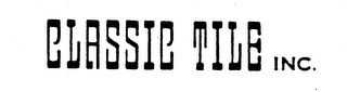 CLASSIC TILE INC. logo