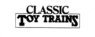 CLASSIC TOY TRAINS logo