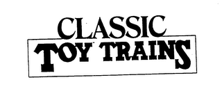 CLASSIC TOY TRAINS logo