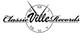 CLASSIC VILLE RECORDS I V VI VII XI XII logo