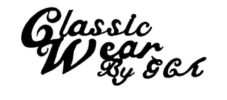 CLASSIC WEAR BY GCA logo
