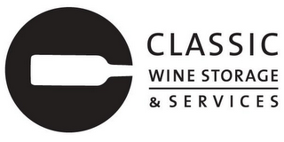 CLASSIC WINE STORAGE & S E R V I C E S logo