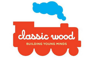 CLASSIC WOOD BUILDING YOUNG MINDS logo