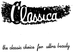 CLASSICA THE CLASSIC CHOICE FOR ULTRA BEAUTY logo