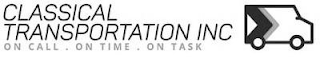 CLASSICAL TRANSPORTAION INC ON CALL · ON TIME · ON TASK logo