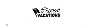 CLASSICAL VACATIONS logo