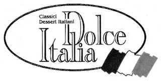 CLASSICI DESSERT ITALIANI DOLCE ITALIA logo
