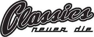 CLASSICS NEVER DIE logo