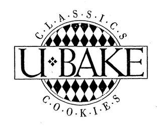 CLASSICS U-BAKE COOKIES logo