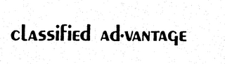 CLASSIFIED AD-VANTAGE logo