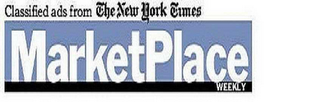 CLASSIFIED ADS FROM THE NEW YORK TIMES MARKETPLACE WEEKLY logo