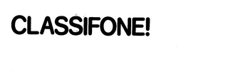 CLASSIFONE! logo