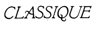 CLASSIQUE logo