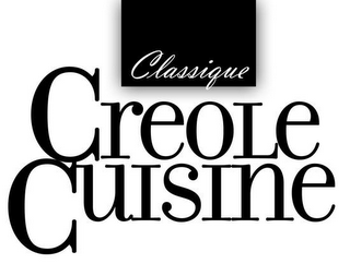 CLASSIQUE CREOLE CUISINE logo