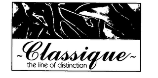 CLASSIQUE THE LINE OF DISTINCTION logo