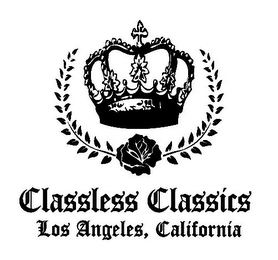 CLASSLESS CLASSICS LOS ANGELES, CALIFORNIA logo