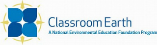 CLASSROOM EARTH A NATIONAL ENVIRONMENTAL EDUCATION FOUNDATION PROGRAM logo