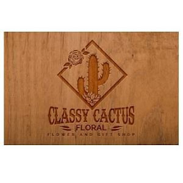 CLASSY CACTUS FLORAL FLOWER AND GIFT SHOP logo