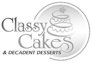 CLASSY CAKES & DECADENT DESSERTS logo