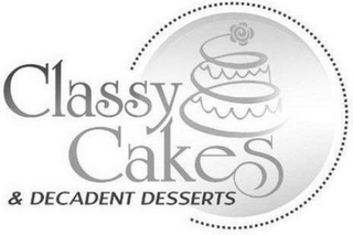 CLASSY CAKES & DECADENT DESSERTS logo