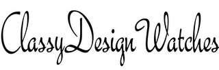 CLASSY DESIGN WATCHES logo