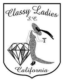 CLASSY LADIES S.C. CALIFORNIA logo