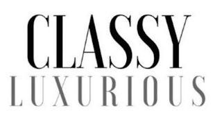 CLASSY LUXURIOUS logo