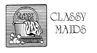 CLASSY MAIDS logo