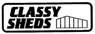 CLASSY SHEDS logo