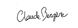 CLAUDE BERGERE logo