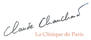 CLAUDE CHAUCHARD LA CLINIQUE DE PARIS logo