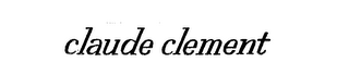 CLAUDE CLEMENT logo