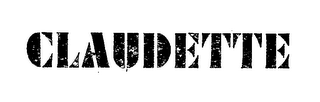 CLAUDETTE logo