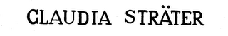 CLAUDIA STRATER logo