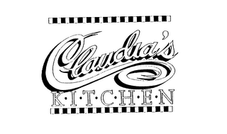 CLAUDIA'S K I T C H E N logo