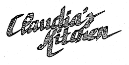 CLAUDIA'S KITCHEN logo