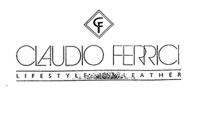 CLAUDIO FERRICI LIFESTYLE IN LEATHER logo
