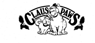 CLAUS PAWS logo