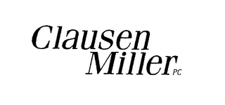 CLAUSEN MILLER PC logo
