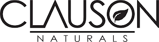CLAUSON NATURALS logo