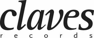 CLAVES RECORDS logo